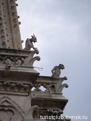 Скульптуры на Соборе Парижской Богоматери