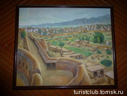 Картина Найруддина Мохманда, Джелалабад - пуштунская столица.