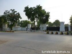Армейский форт в Даргае. Округ Малаканд, Хайбер-Пахтунхва, Пакистан. Июль 2012 год.