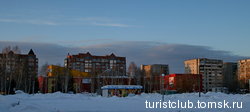 Мрак надвигается над Томском 28-е февраля.