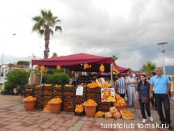 В Турции - первый сезон сбора апельсинов! 